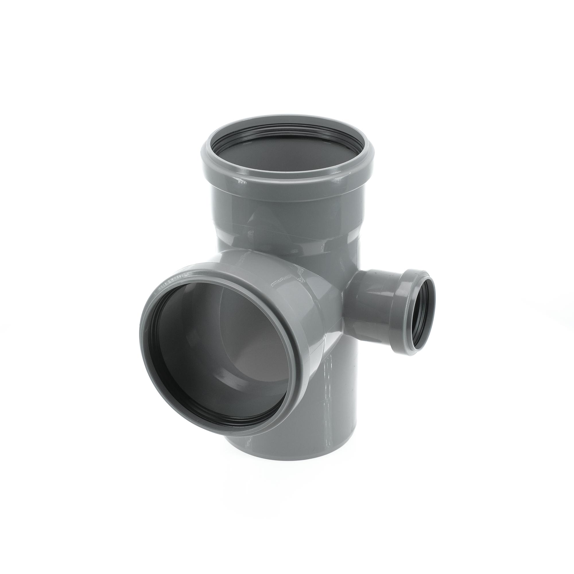 Крестовина 110х110х50 87 град двухплоскостная, правая, канализационная