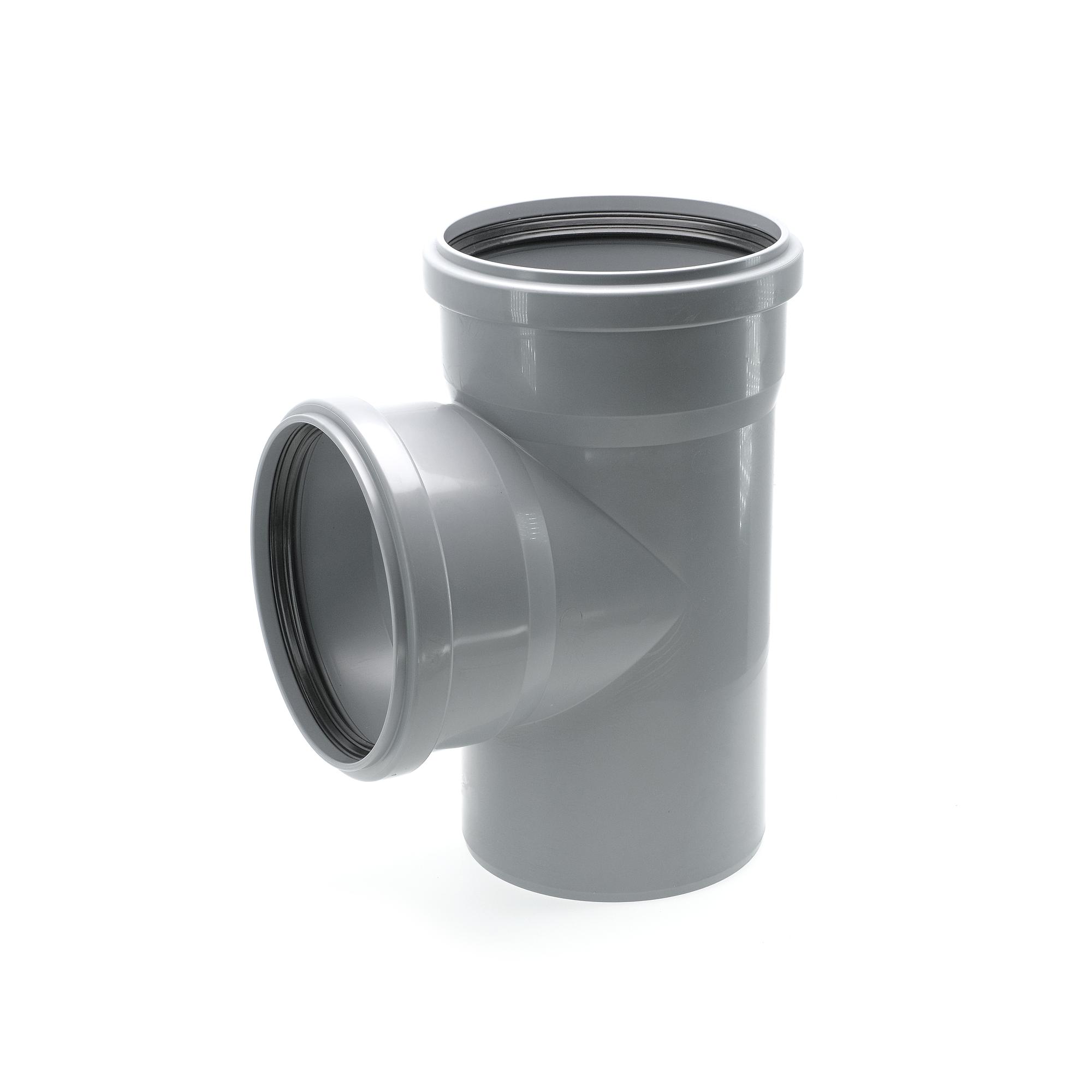 Тройник 160 87 град, канализационный