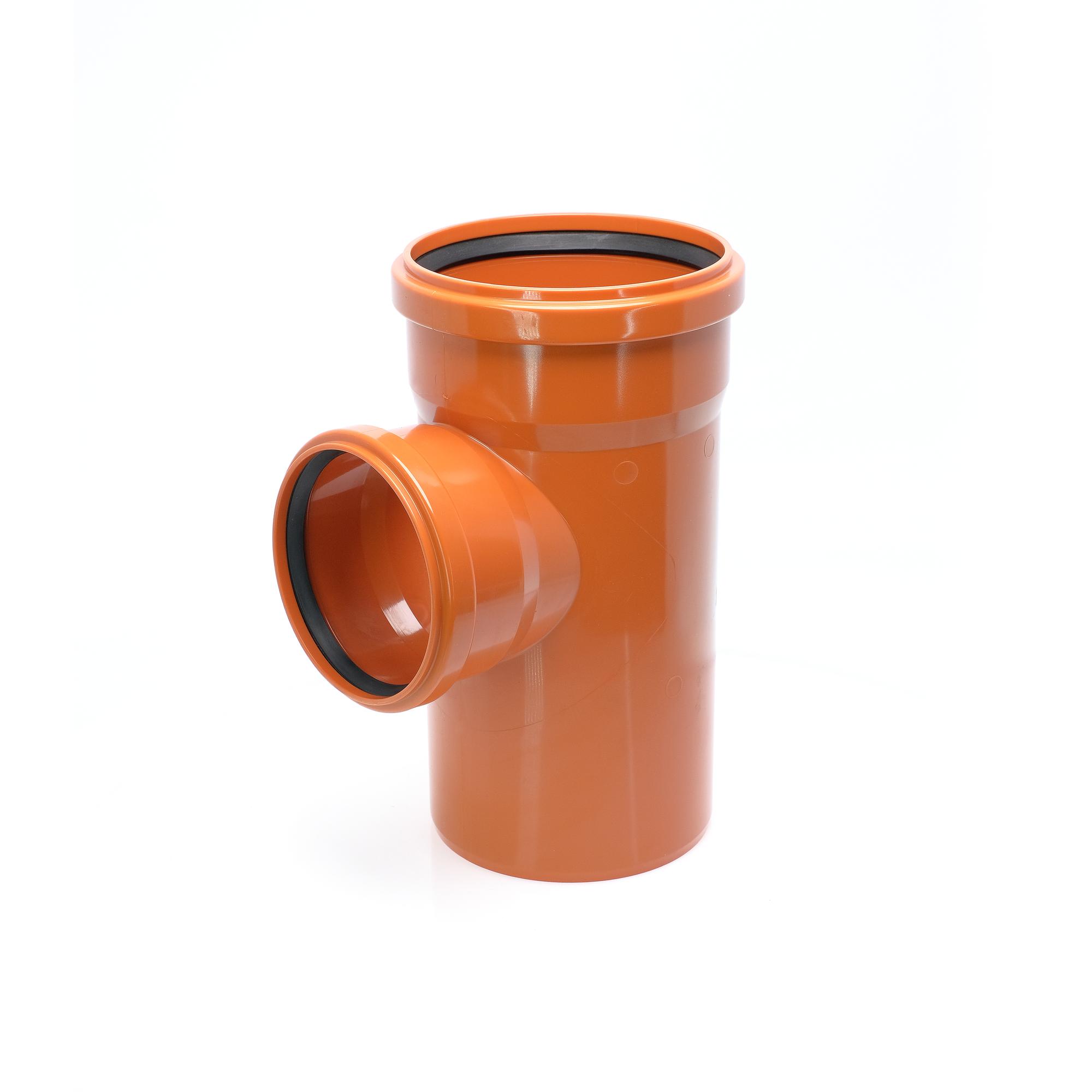 Тройник 160х125 87 град., для наружной канализации