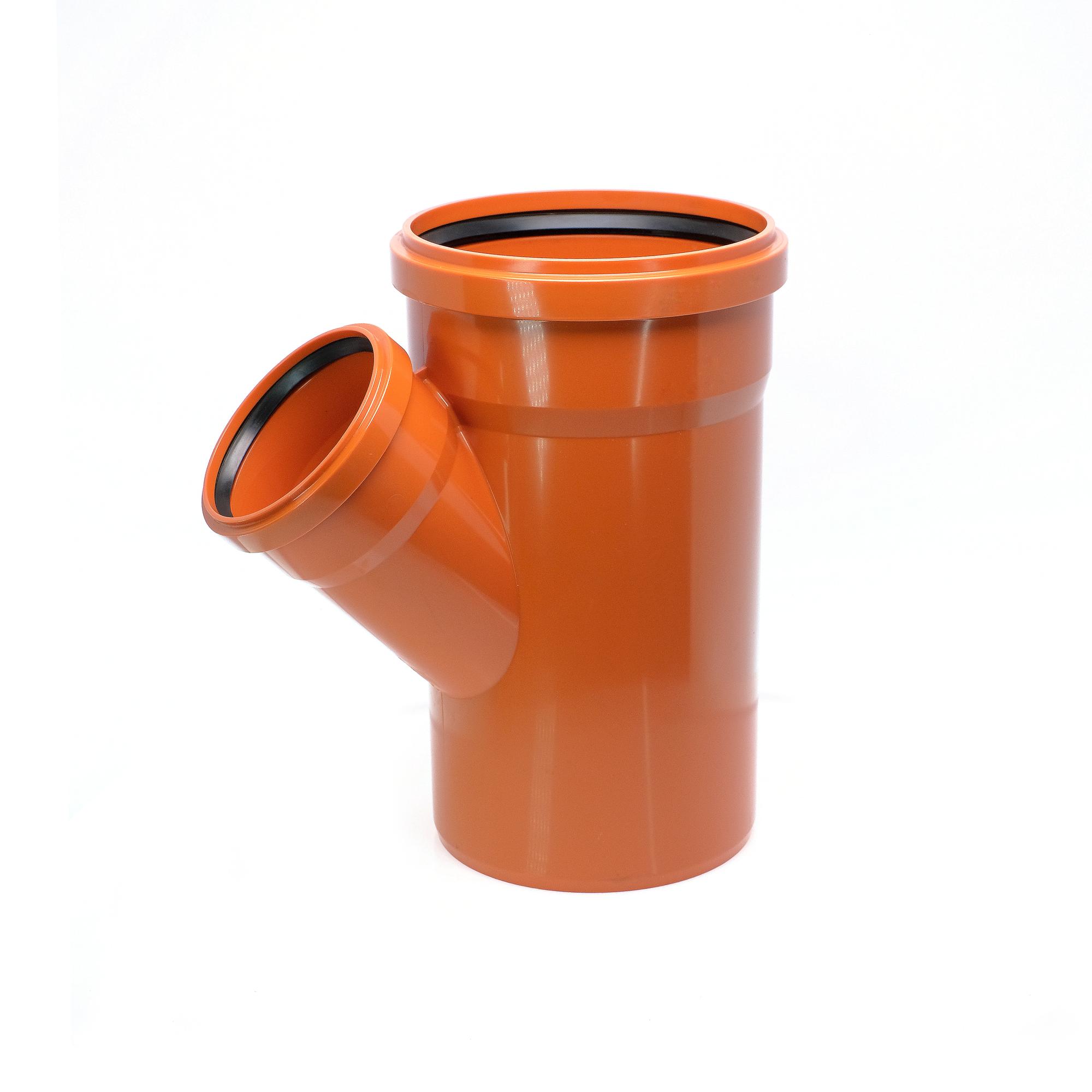 Тройник 400х160 45 град., для наружной канализации