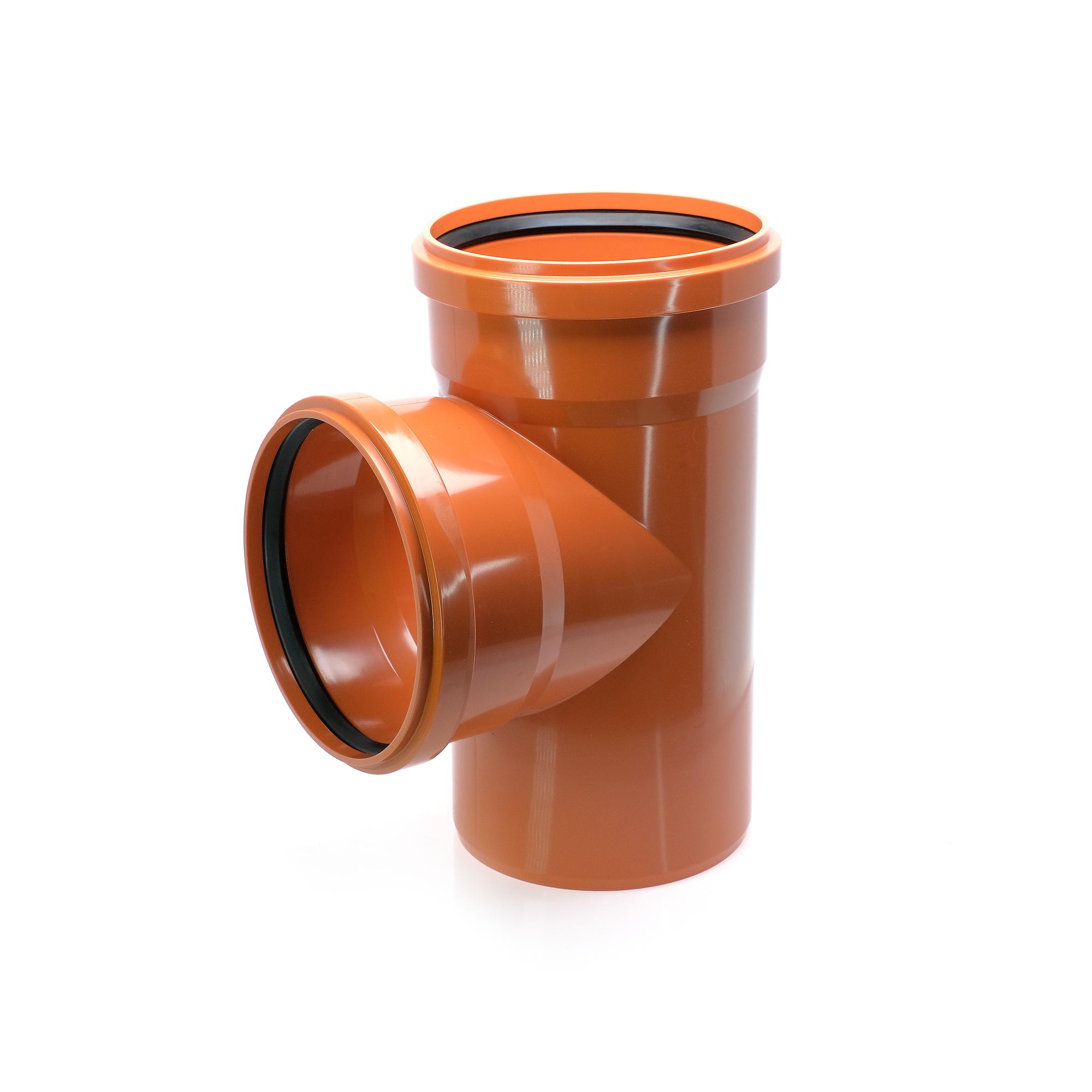 Тройник 200 87 град., для наружной канализации