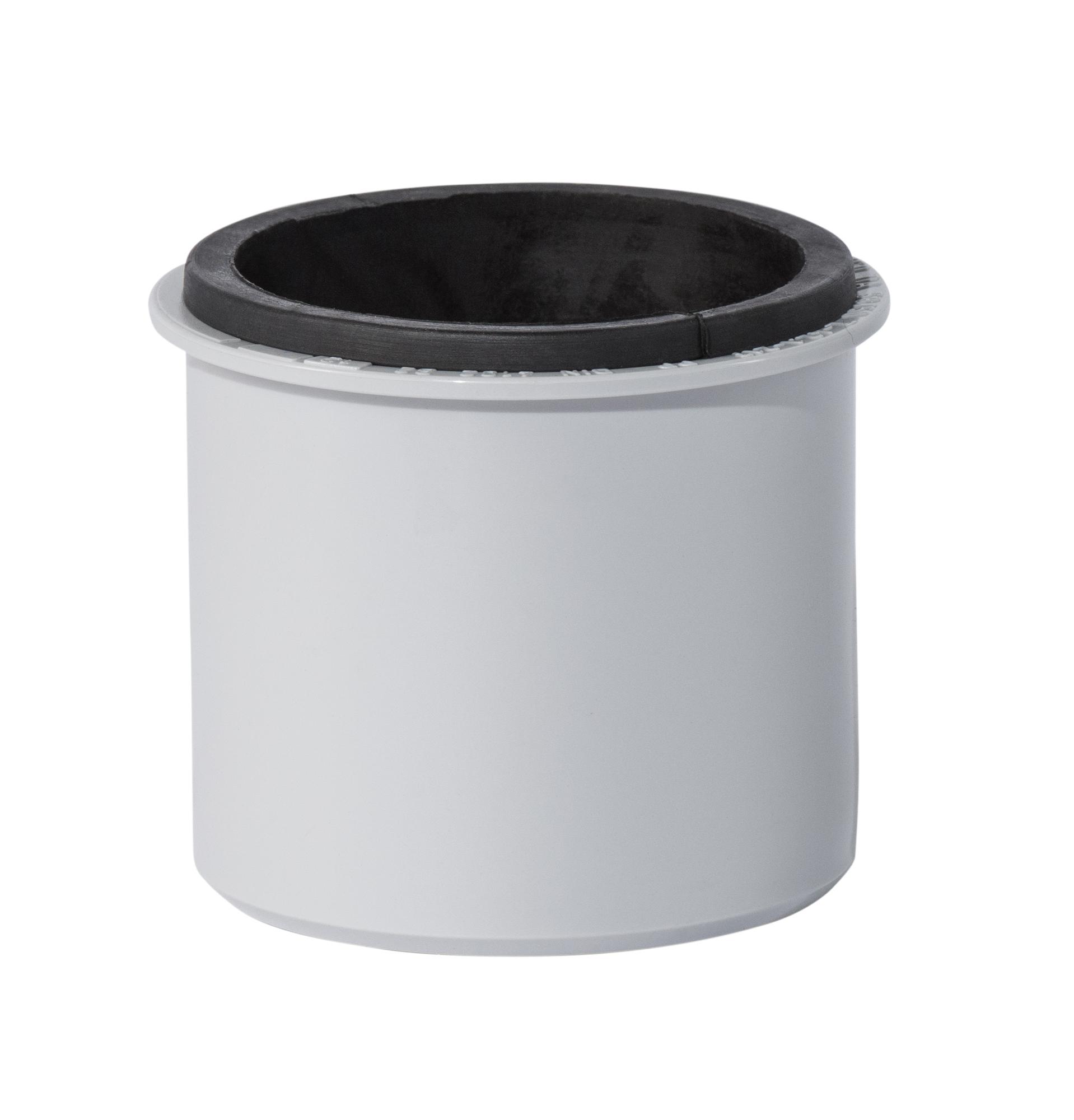 Муфта 50 мм двухраструбная, для бесшумной канализации