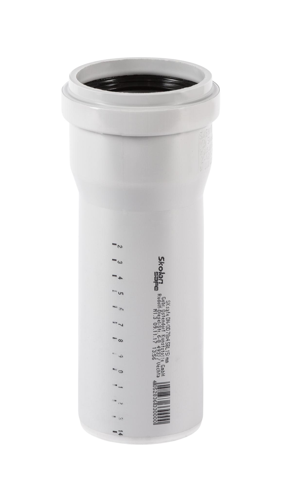 Труба канализационная 75x150 мм SKEM однораструбная, бесшумная