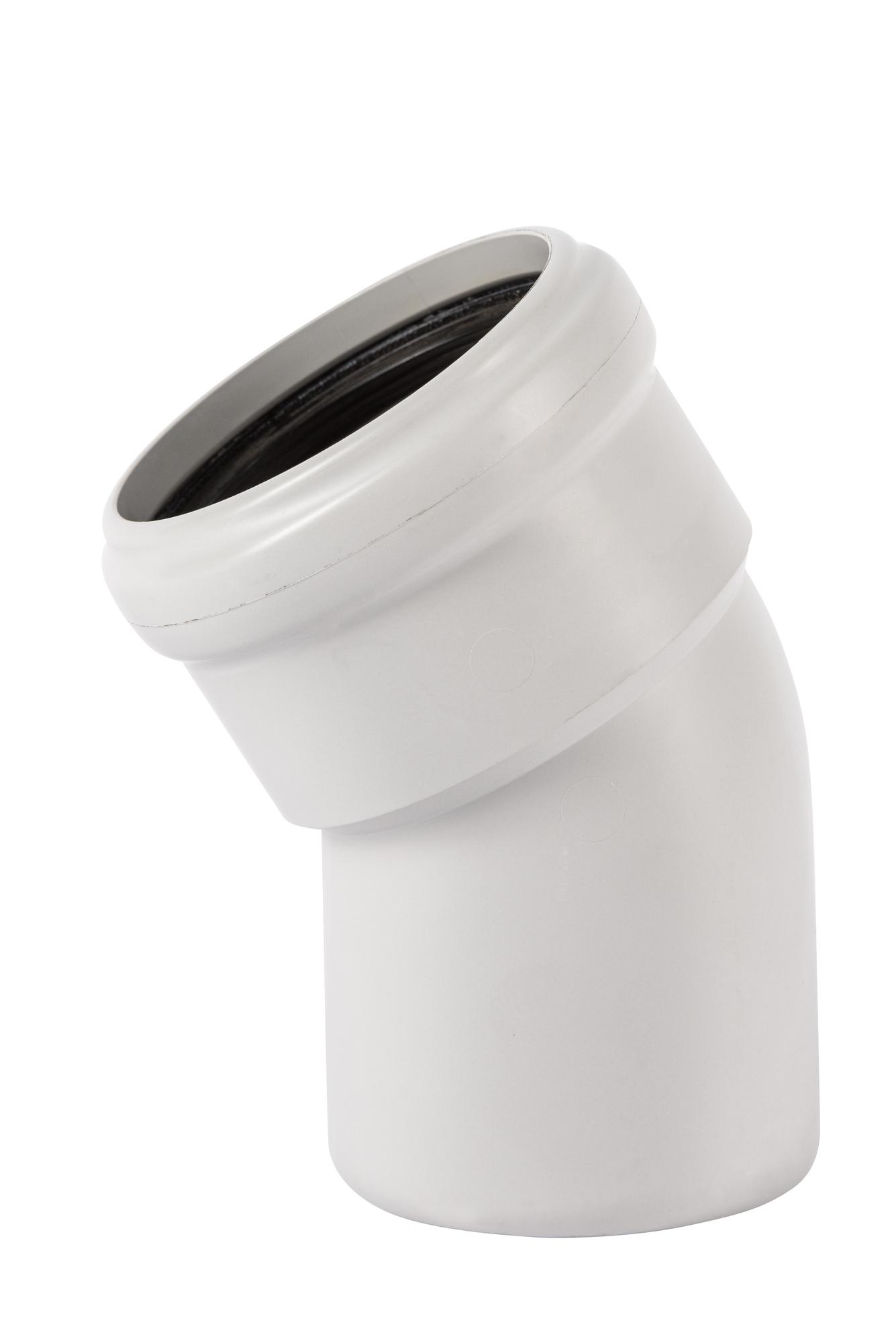 Отвод 75 30 град, для бесшумной канализации