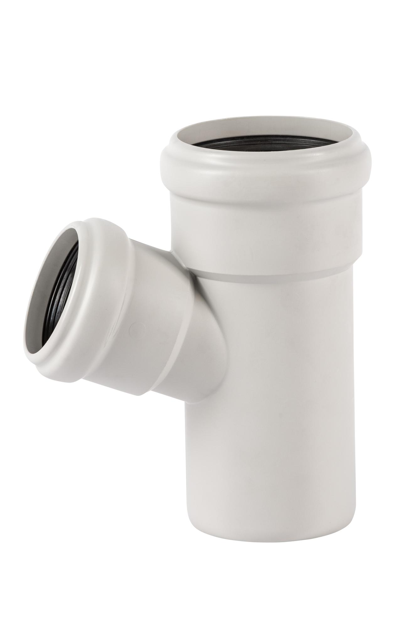 Тройник 75х50 67 град, для бесшумной канализации