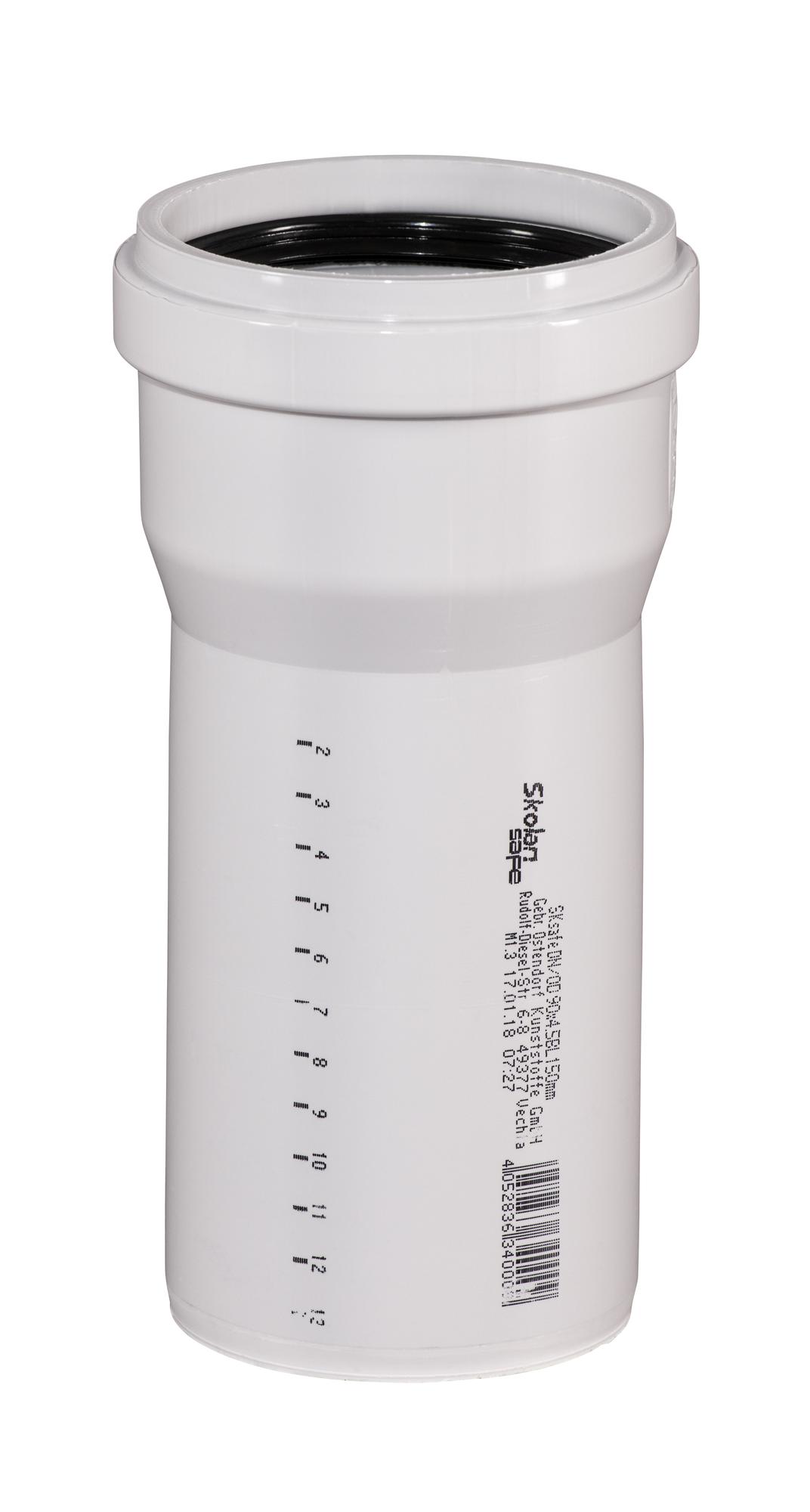 Труба канализационная 90x150 мм SKEM однораструбная, бесшумная