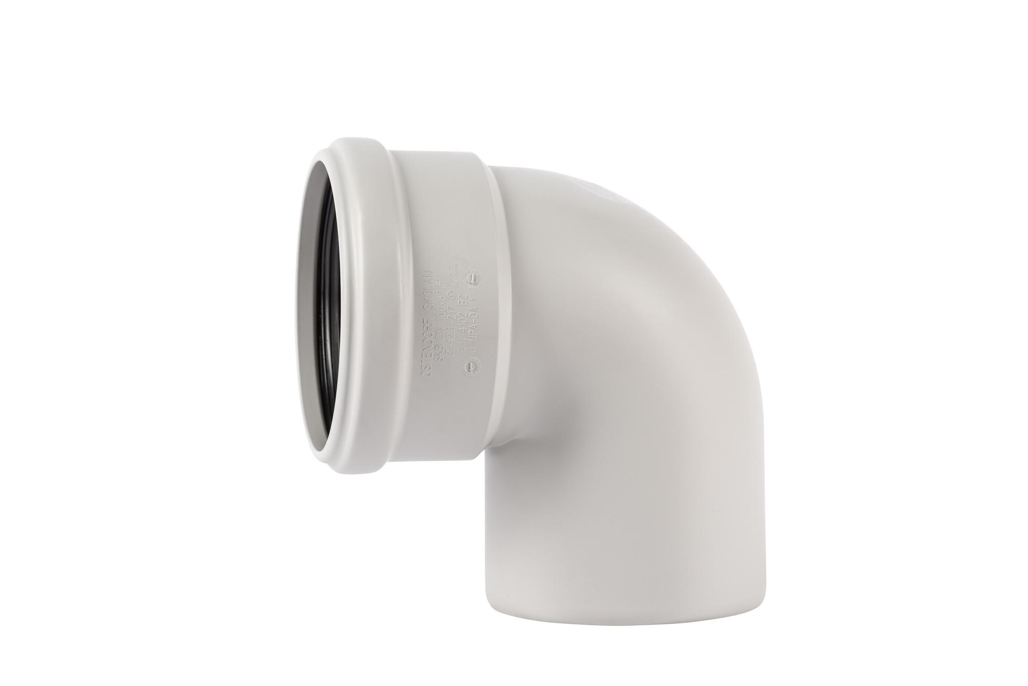 Отвод 110 87 град, для бесшумной канализации