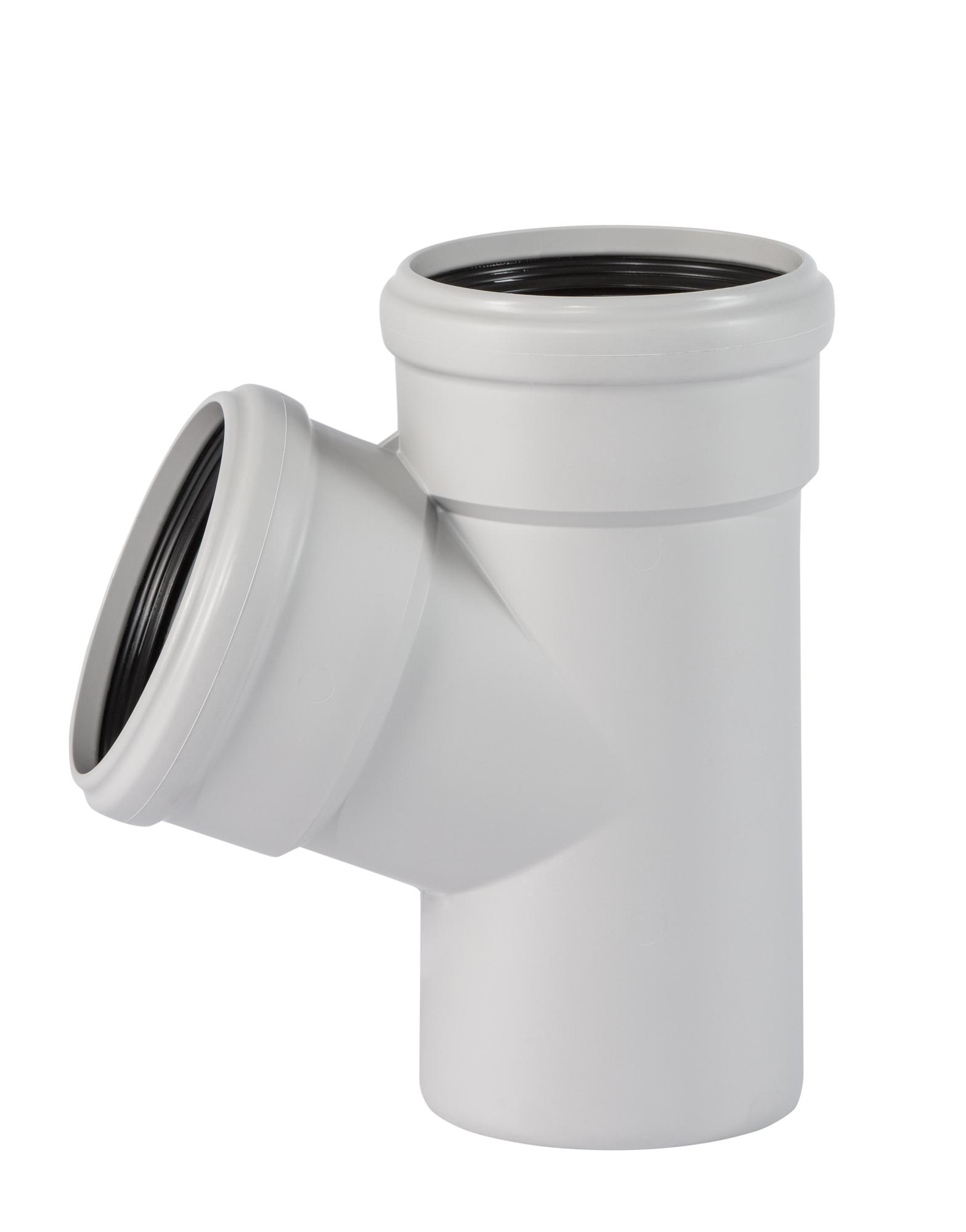 Тройник 110 67 град, для бесшумной канализации