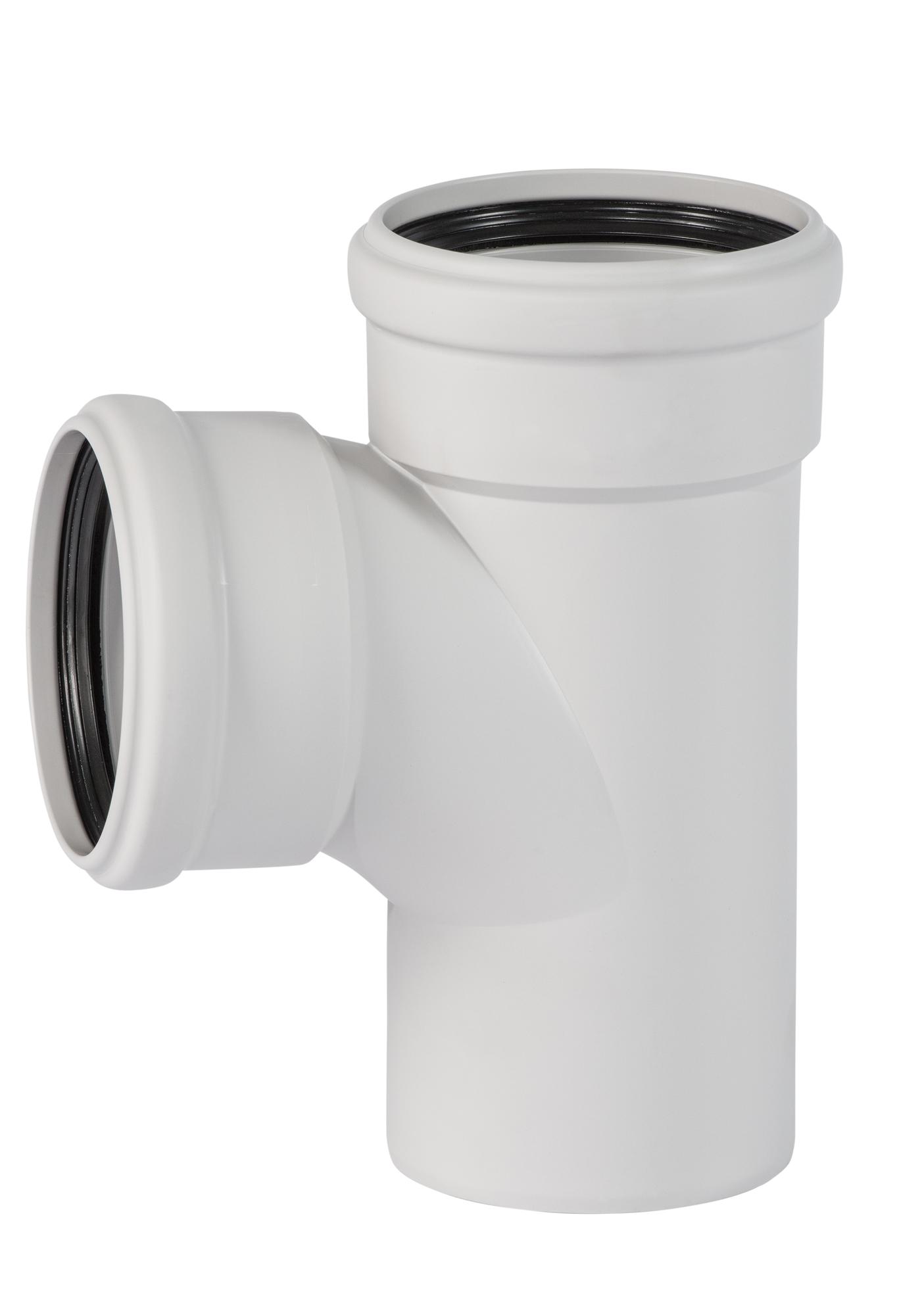 Тройник 110 87 град, для бесшумной канализации