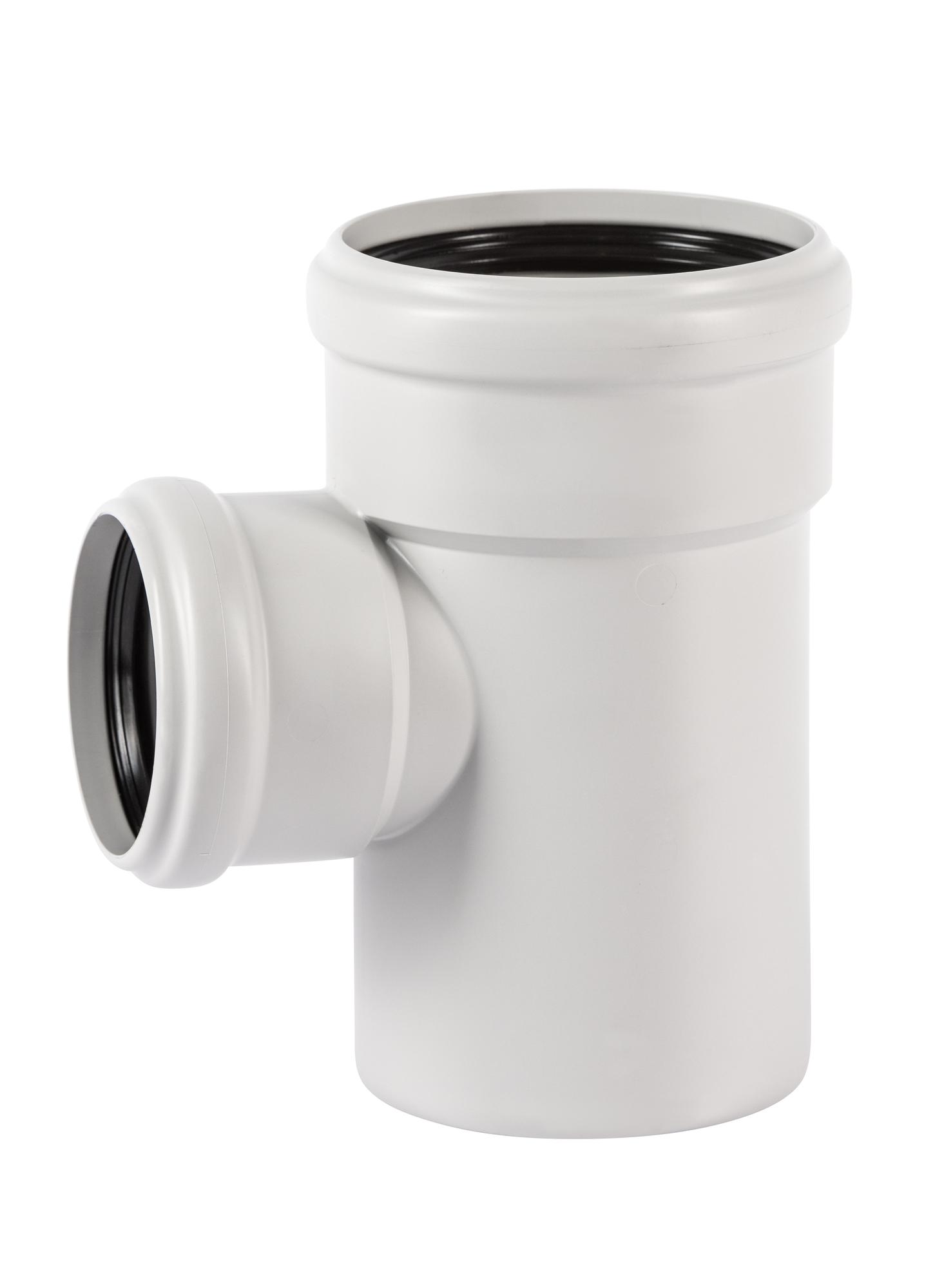 Тройник 110х75 87 град, для бесшумной канализации