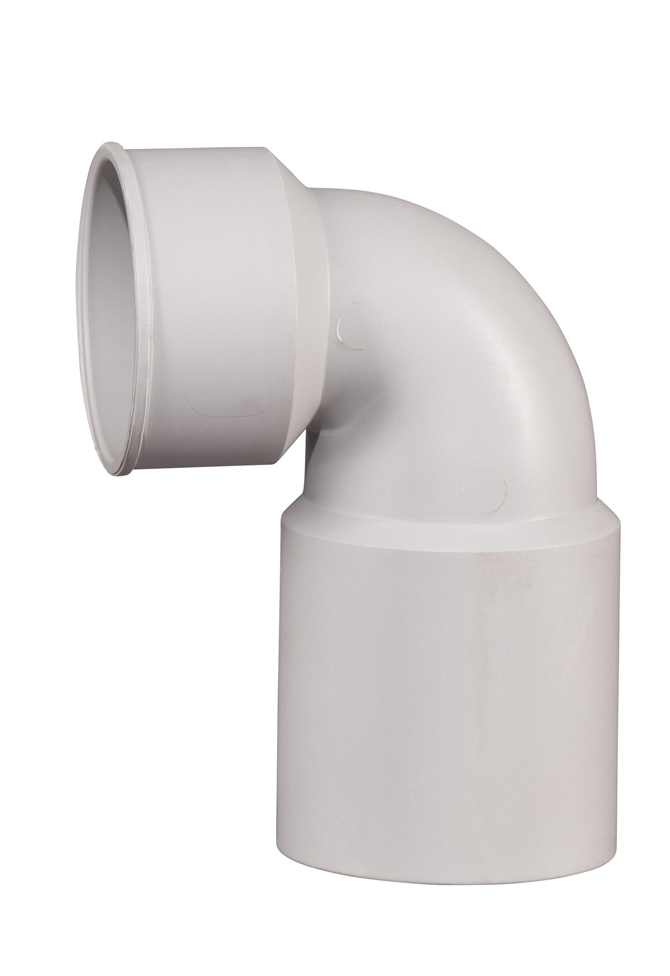 Отвод 50х40 для сифона, для бесшумной канализации