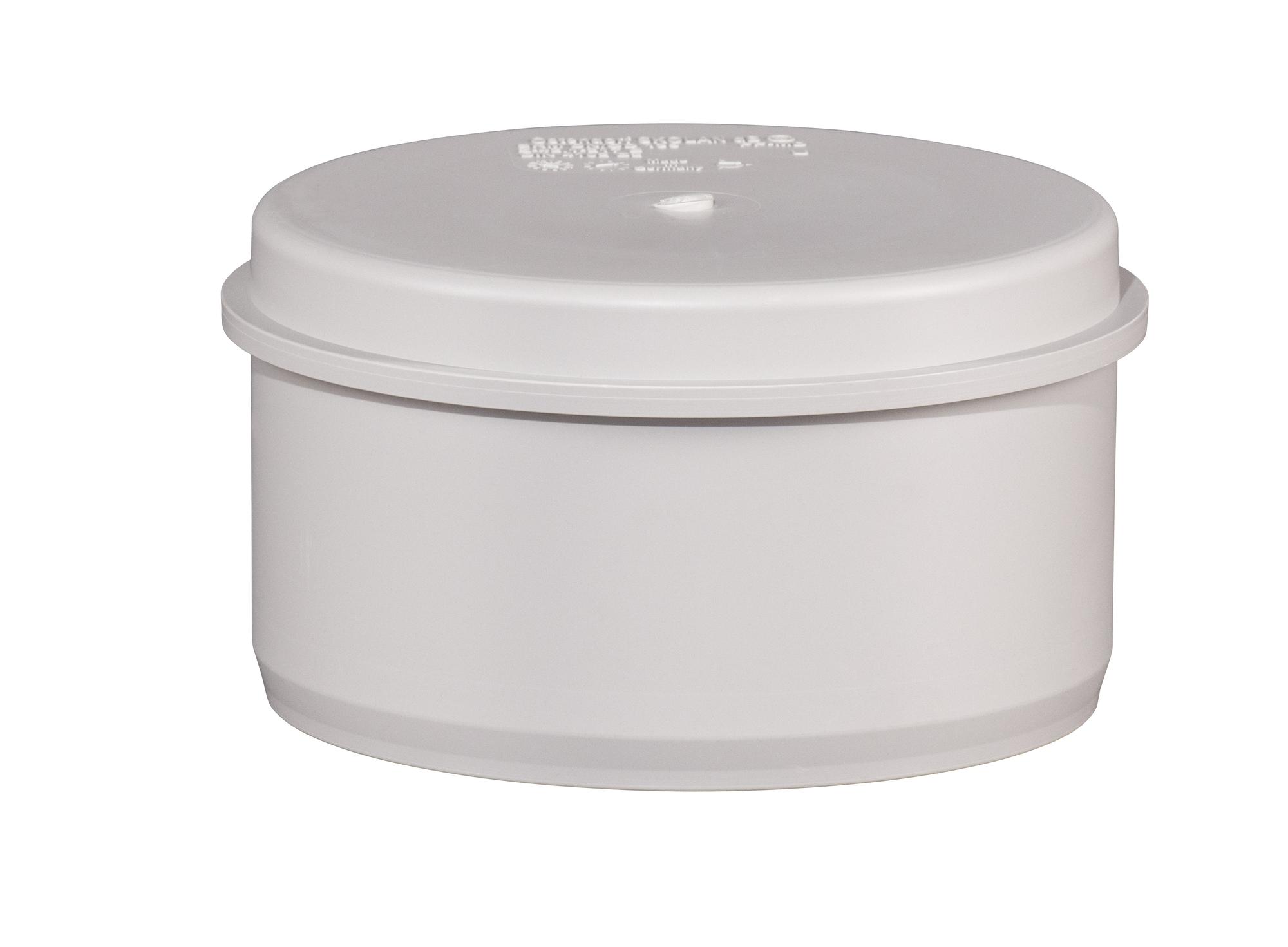 Заглушка 125 мм для бесшумной канализации