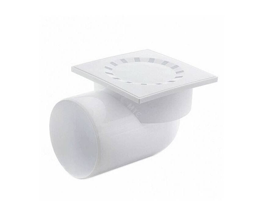 Трап горизонтальный 150х150 ПП для внутренней канализации 110 мм