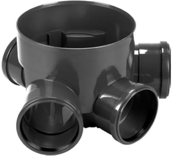 Днище колодца тип 425 три входа - один выход 200 мм