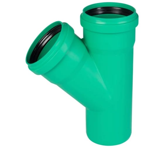 Тройник 200х110 45 град., ливневой канализации