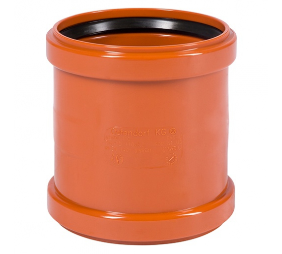 Муфта 315 мм двухраструбная, для наружной канализации