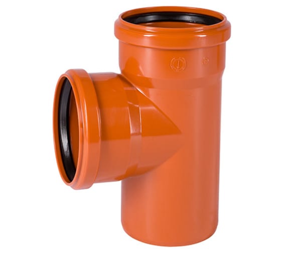 Тройник 250х125 87 град., для наружной канализации