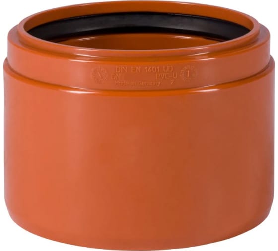 Переход 250 мм ПВХ на муфту бетонной трубы, для наружной канализации