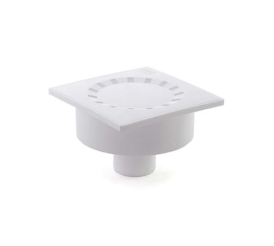 Трап вертикальный 150х150 ПП для внутренней канализации 50 мм