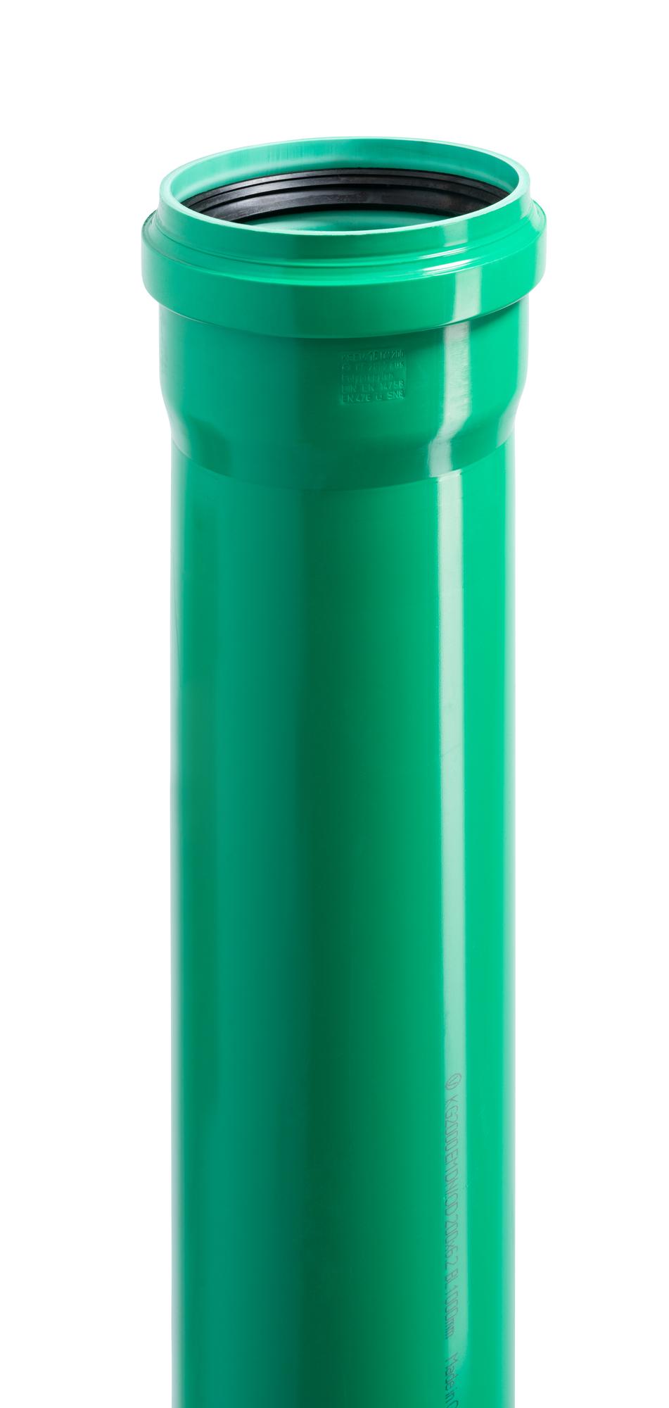 Труба канализационная 200x1000 мм KG2000EM SN10 для ливневой канализации