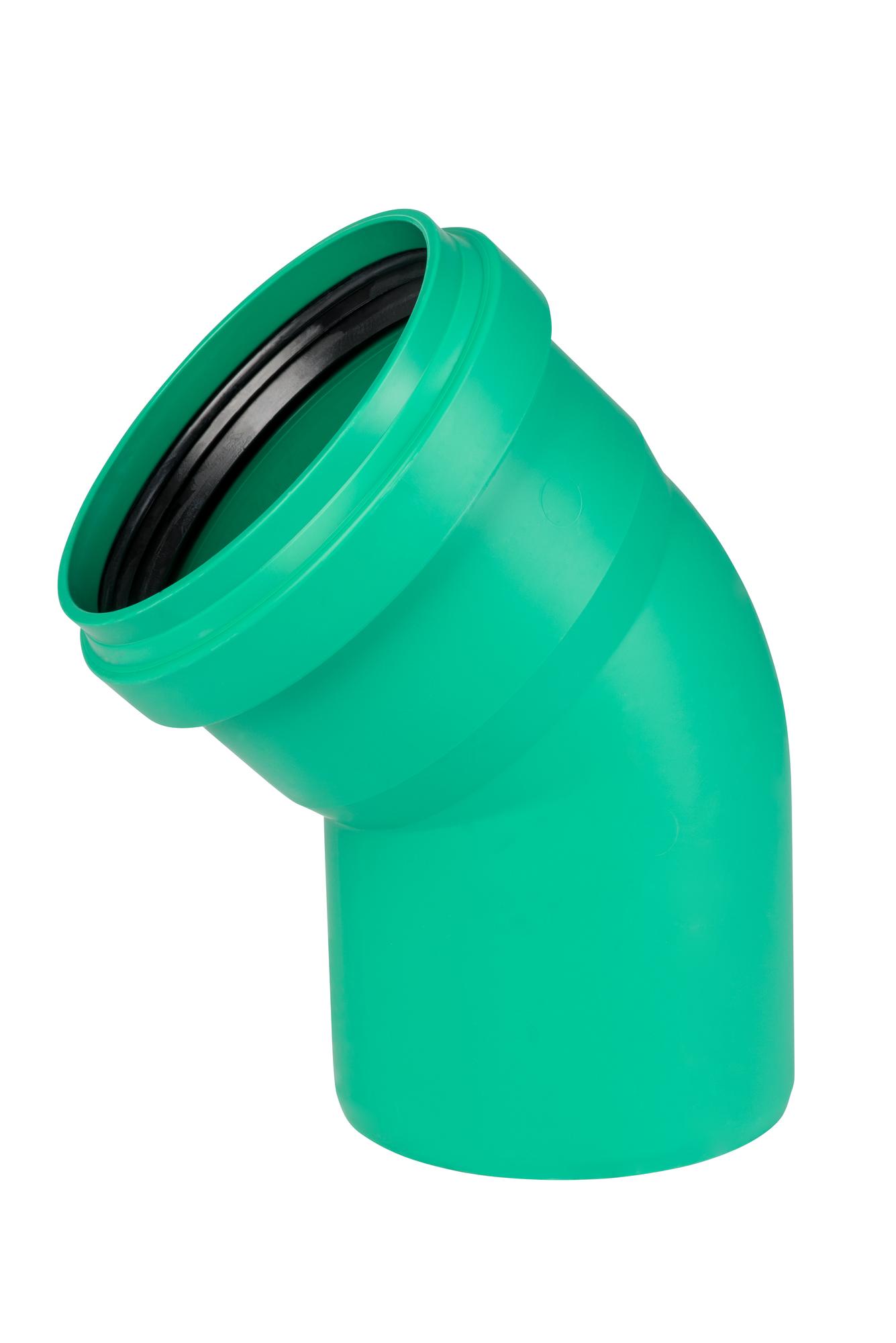 Отвод 125 45 град., ливневой канализации