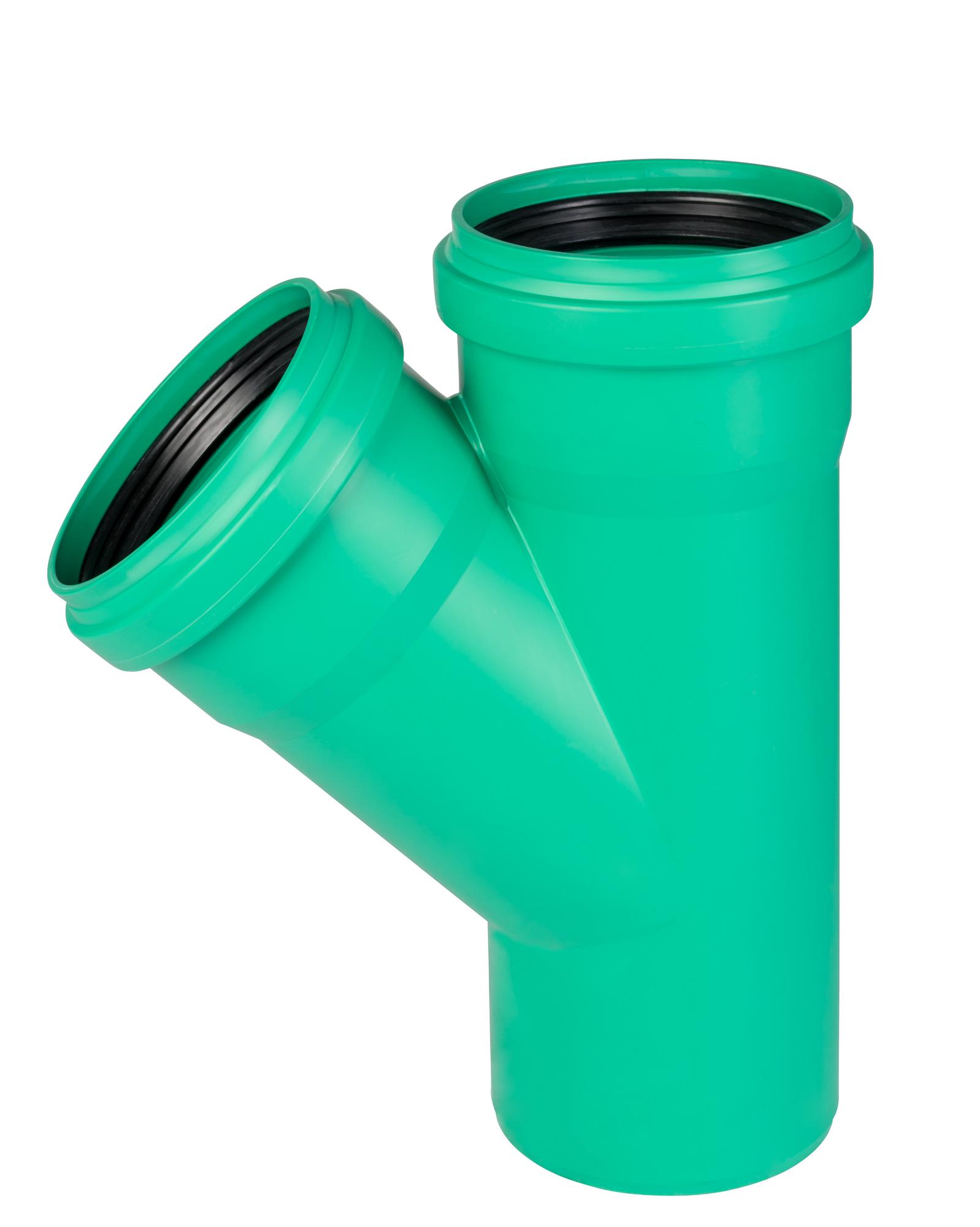 Тройник 160 45 град., ливневой канализации