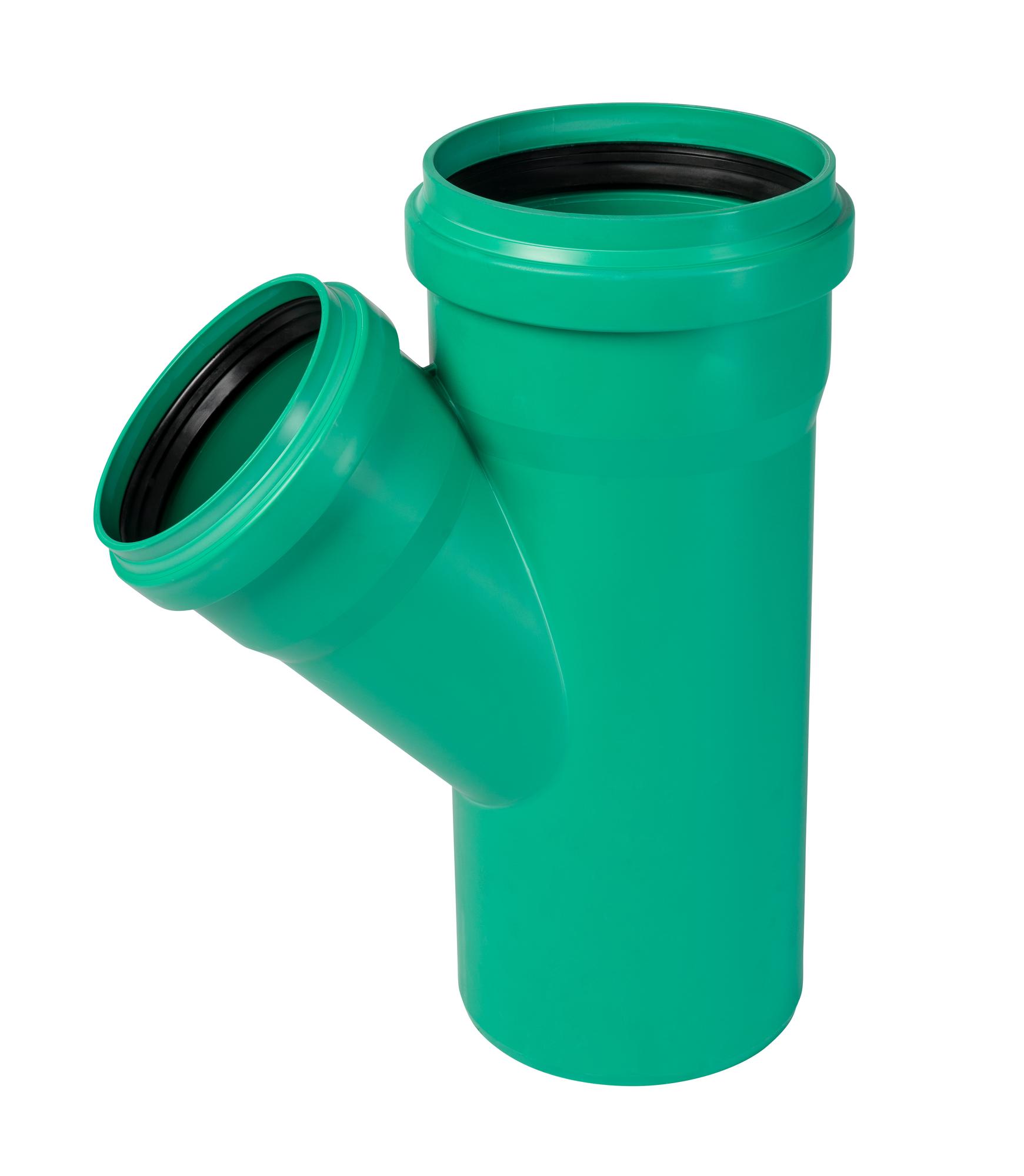 Тройник 200х160 45 град., ливневой канализации