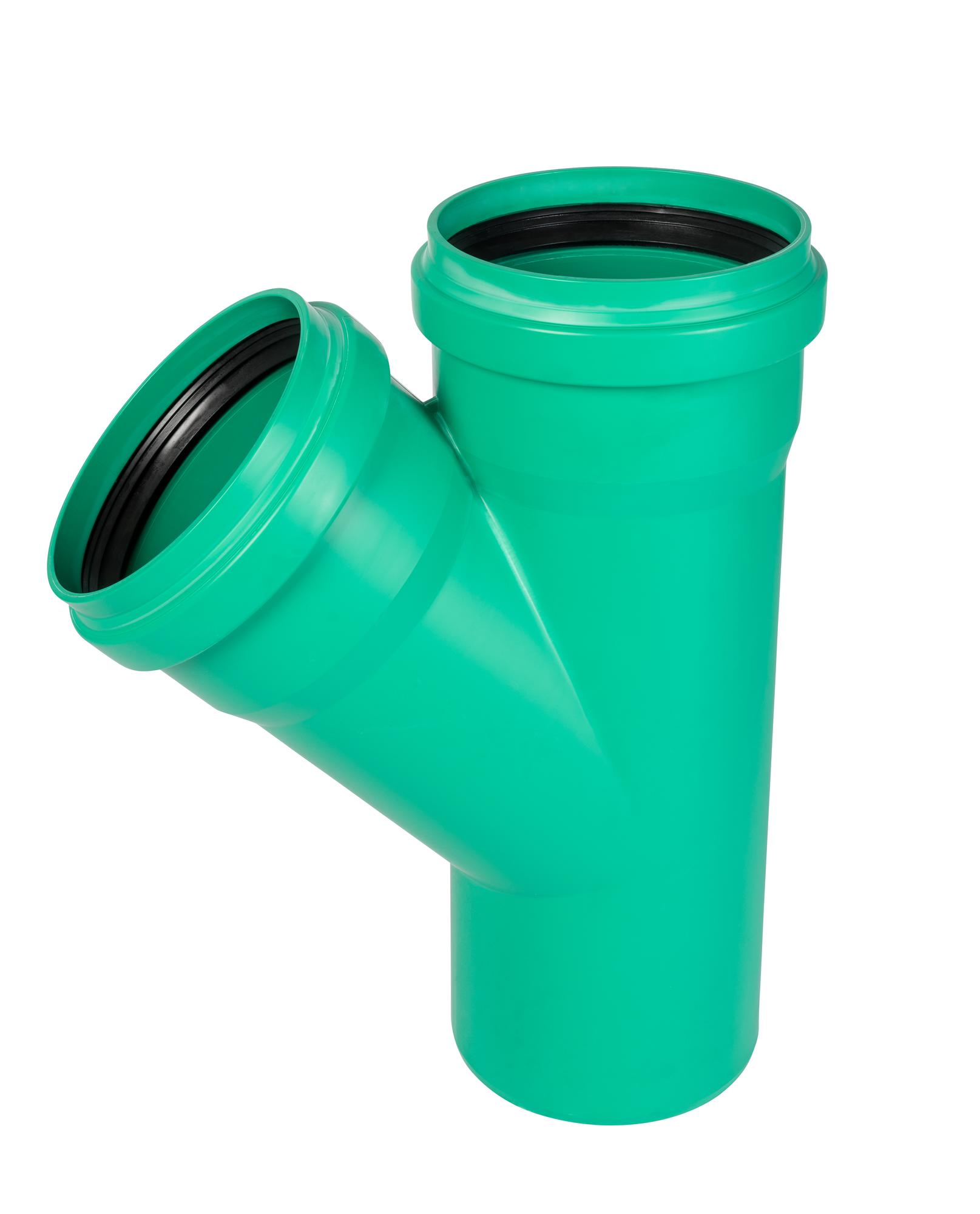 Тройник 200 45 град., ливневой канализации