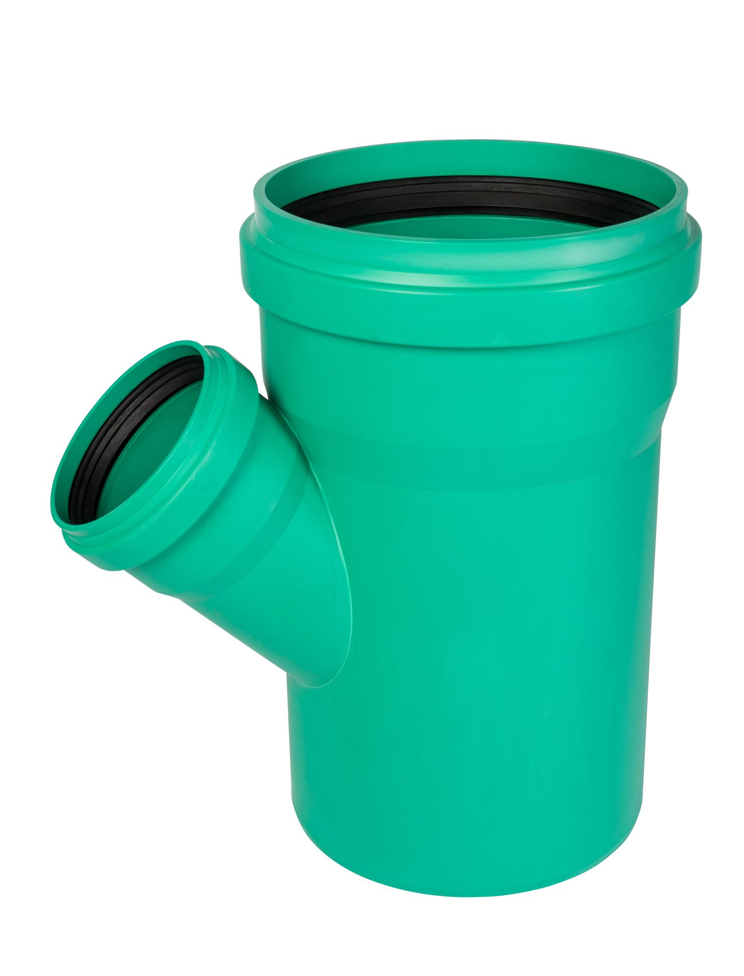 Тройник 315х160 45 град., ливневой канализации