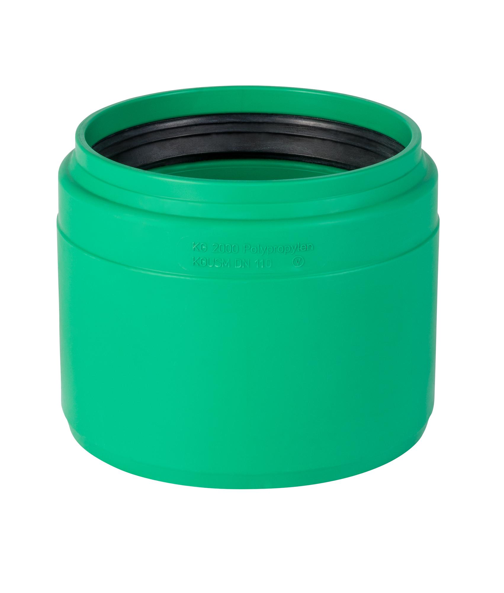 Переход 110 мм ПП на раструб бетонной трубы, для наружной канализации