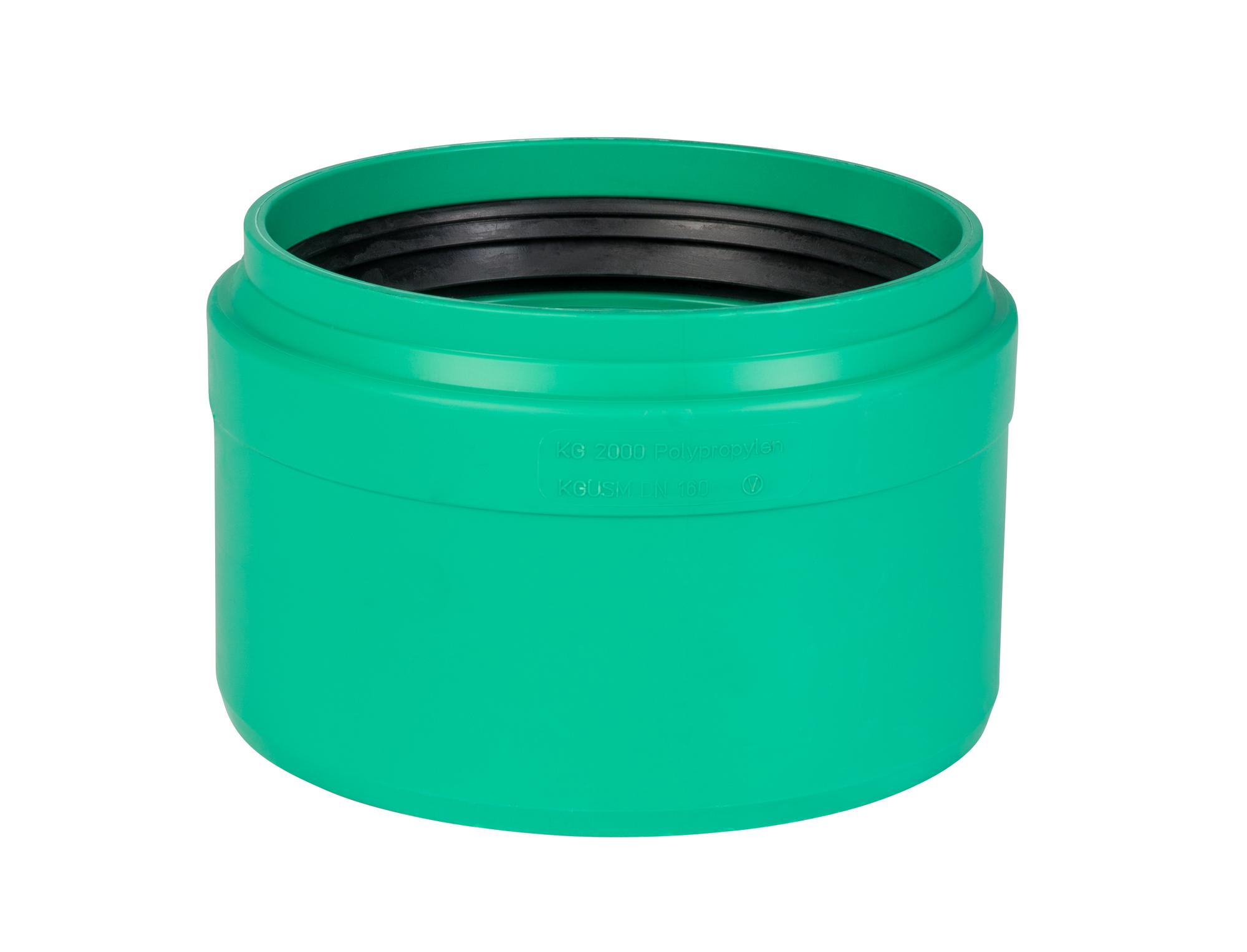 Переход 160 мм ПП на раструб бетонной трубы, для наружной канализации