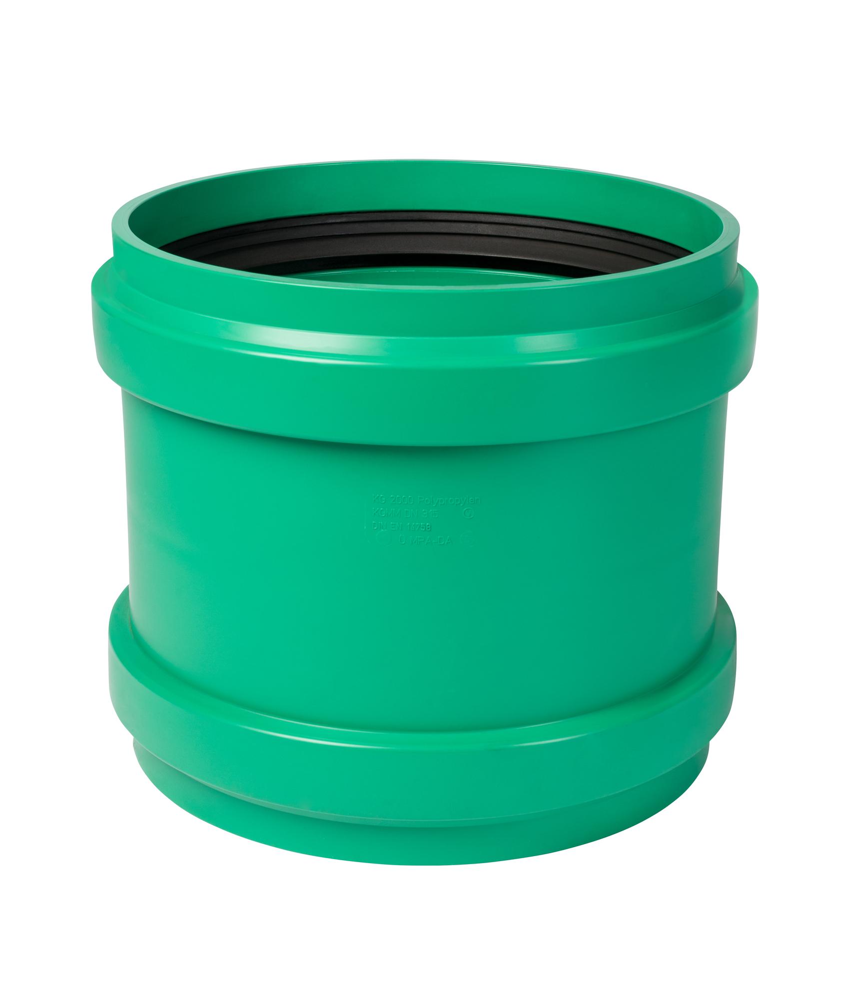 Муфта 315 мм двойная, ливневой канализации