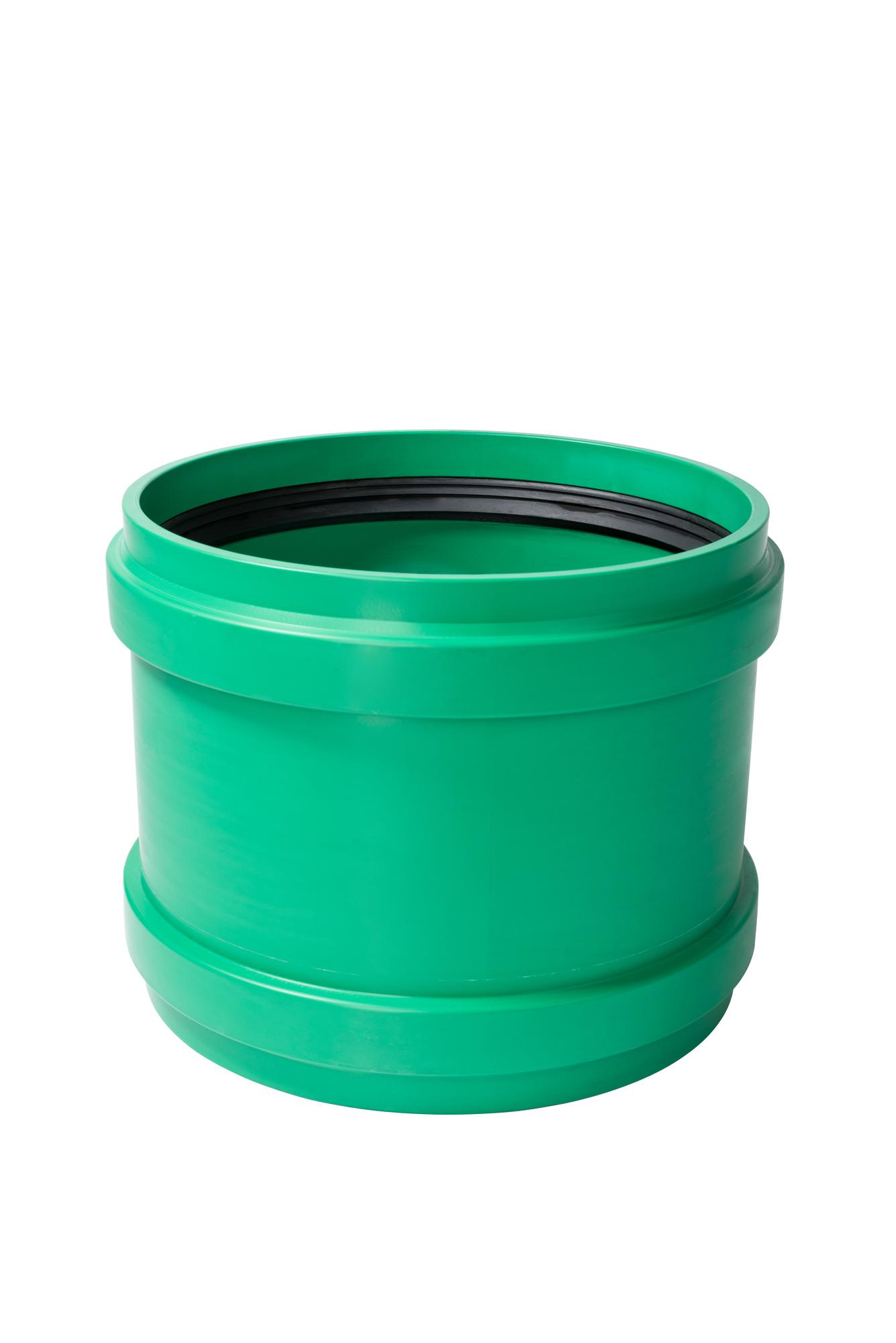 Муфта 400 мм двойная, ливневой канализации