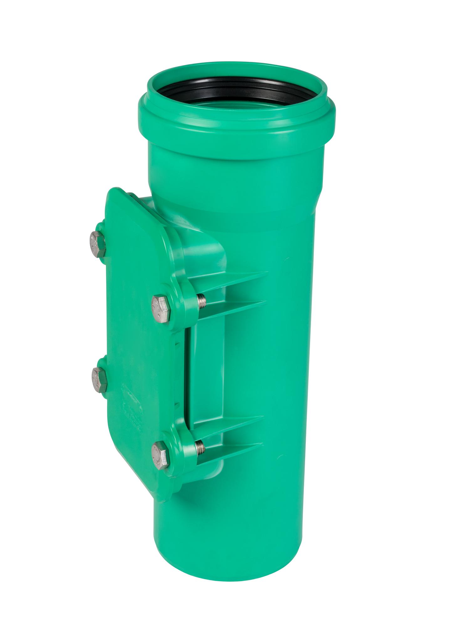 Ревизия 125 мм ливневой канализации