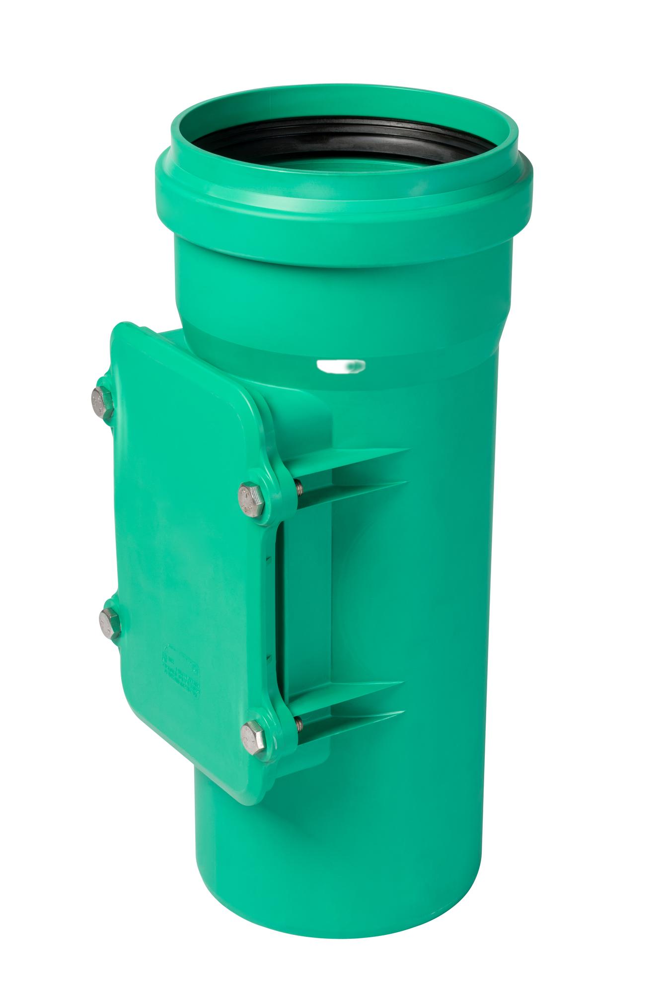 Ревизия 200 мм ливневой канализации