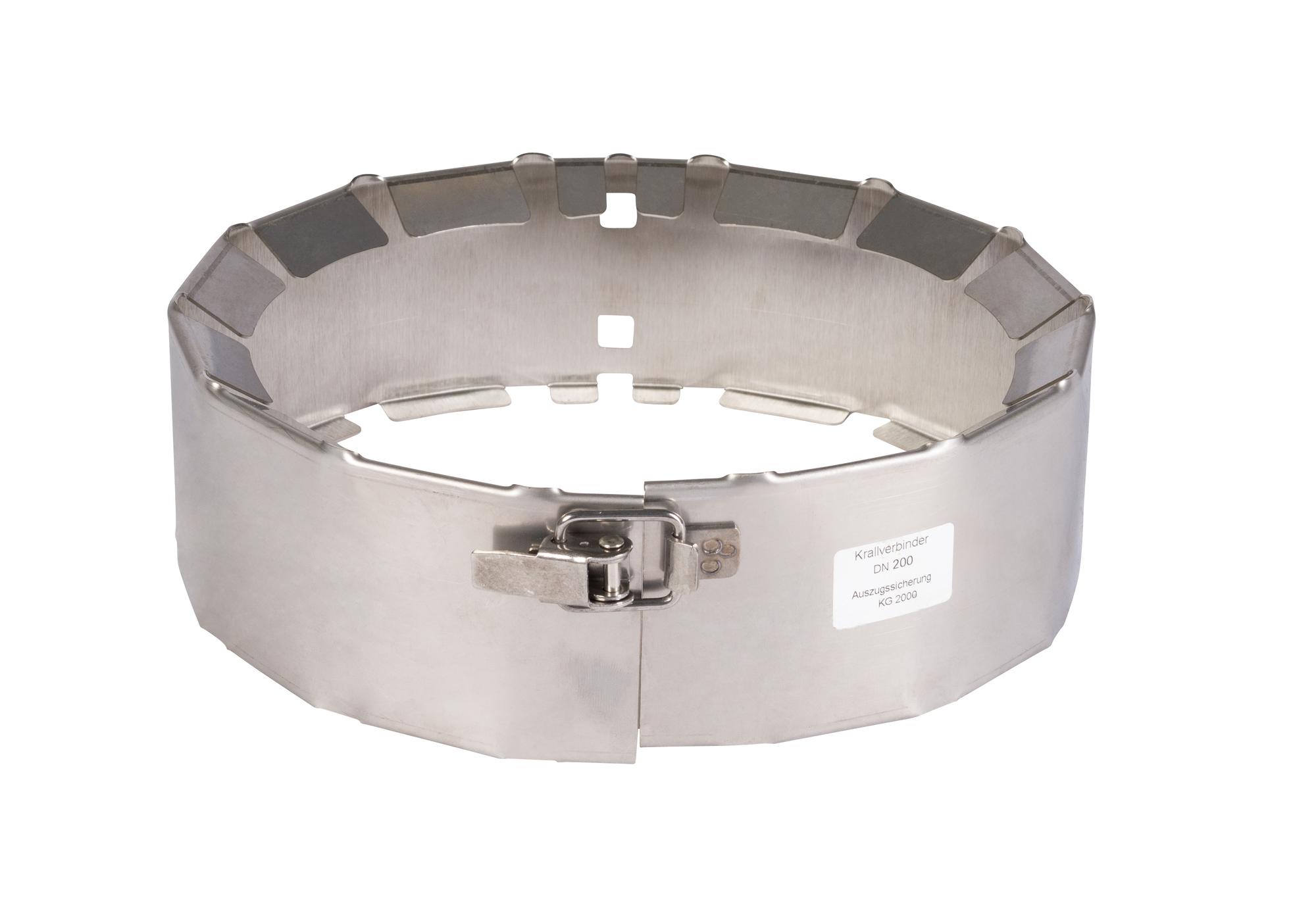 Хомут страховочный для раструбного соединения 200 мм