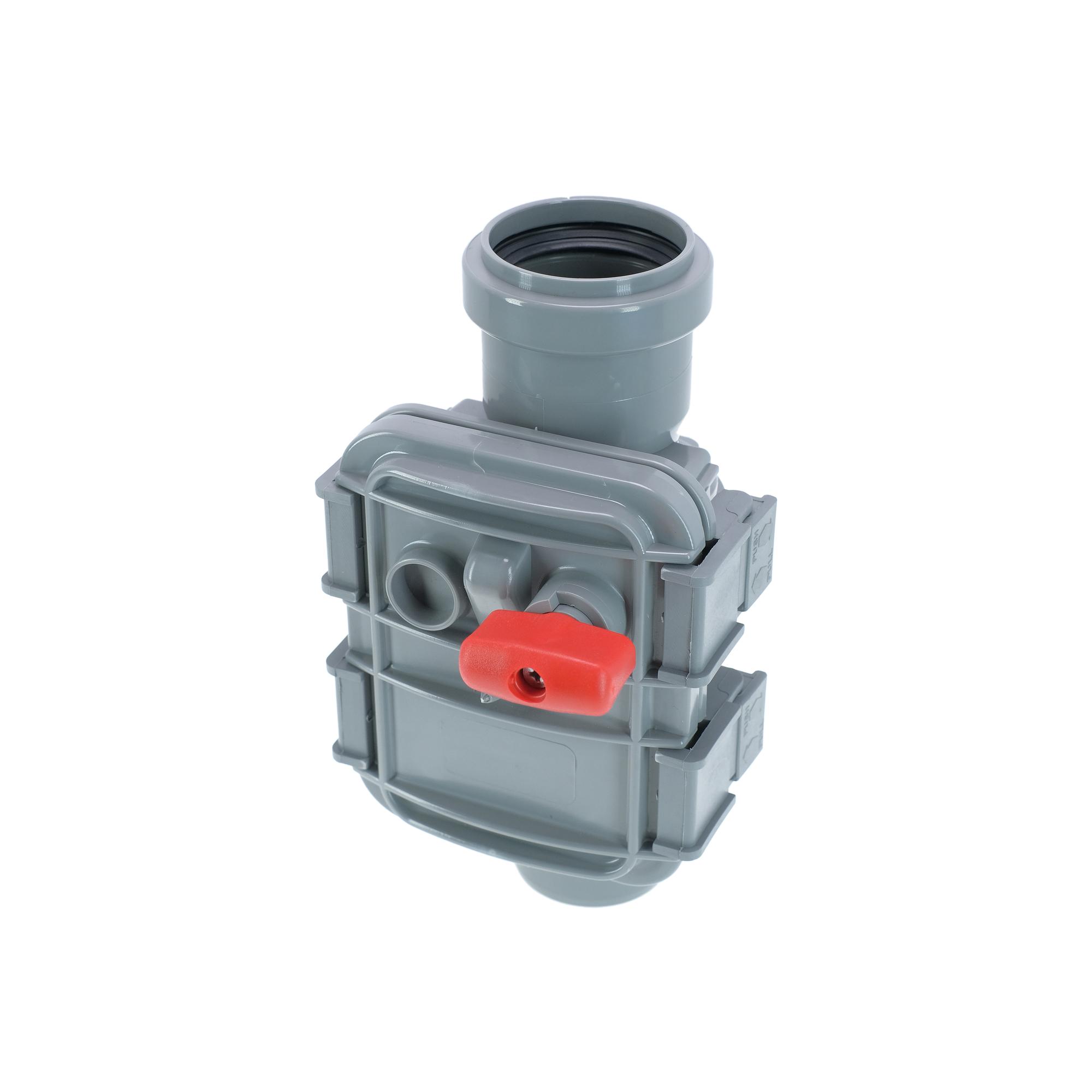 Клапан обратный канализационный 50 мм, для        внутренней и внешней канализации.