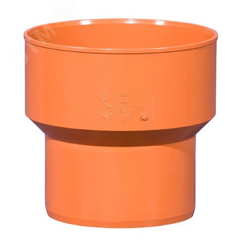 Изображение товара Переходник на чугунную трубу 160 мм без манжеты Ostendorf