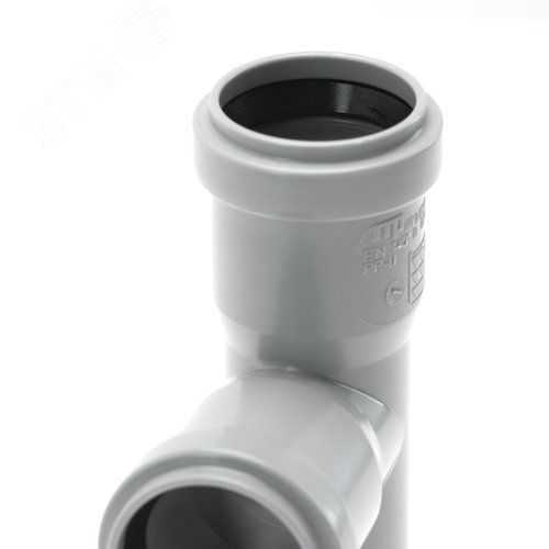 Тройник 32 87 град, канализационный - фото 3