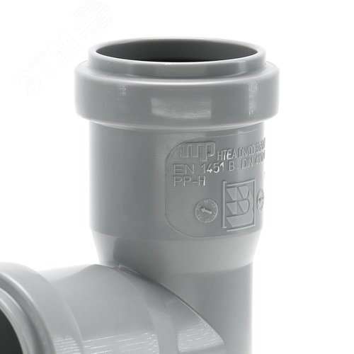 Тройник 32 87 град, канализационный - фото 4