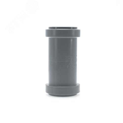 Муфта 40 мм двухраструбная, канализационная - фото 2