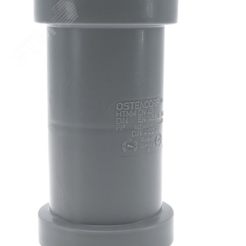 Муфта 40 мм двухраструбная, канализационная - фото 4