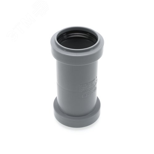 Изображение товара Муфта 40 мм двухраструбная, канализационная (шт)