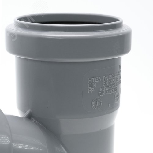 Тройник 50х40 67 град, канализационный - фото 4