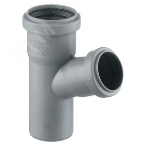Изображение товара Тройник 50х40 67 град, канализационный (шт)