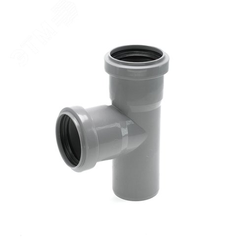 Тройник 50 87 град, канализационный - фото 1