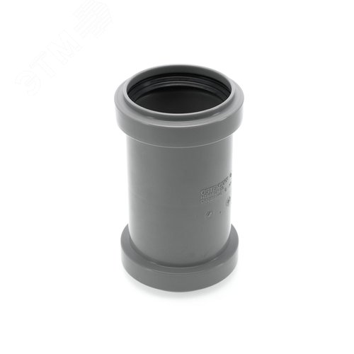 Муфта 50 мм двухраструбная, канализационная - фото 1