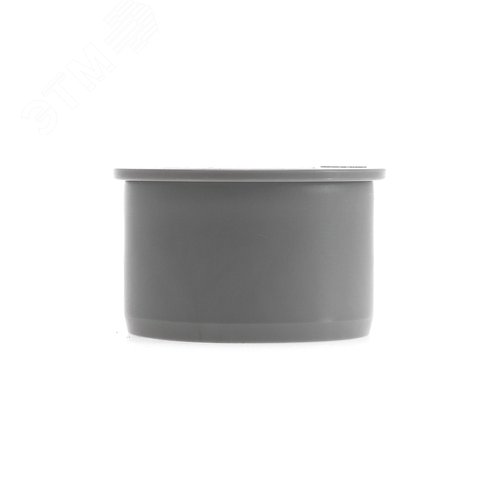 Заглушка 50 мм для внутренней канализации, серая - фото 2