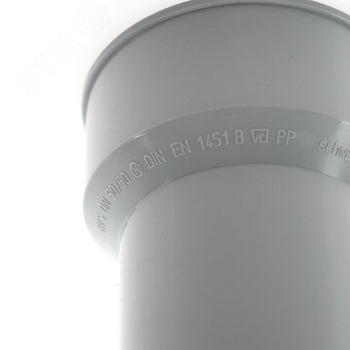 Переход 50х40 мм на металлическую трубу, канализационный - фото 4