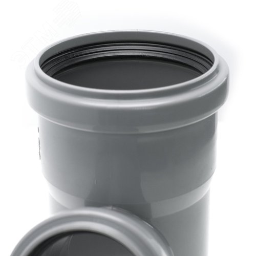 Тройник 75х50 67 град, канализационный - фото 3